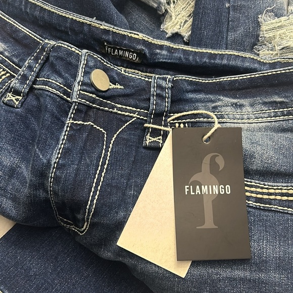 1 Flamingo, brand, jeans, never worn size USA 3-5 - Picture 3 of 7